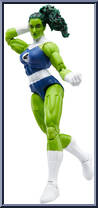 She-Hulk from Marvel Legends - Vintage - Fantastic Four manufactured by Hasbro [Loose]