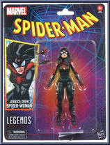 Spider-Woman (Jessica Drew) from Marvel Legends - Vintage - Spider-Man manufactured by Hasbro [Front]