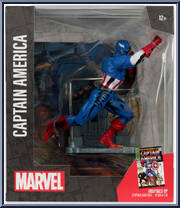 Captain America (Captain America #100) from Marvel - Posed Figures manufactured by McFarlane [Loose]