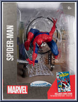 Spider-Man (Amazing Spider-Man #301) from Marvel - Posed Figures manufactured by McFarlane [Front]