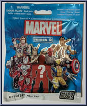 Captain America from Marvel - Blind - Series 2 manufactured by Mega Bloks [Front]