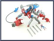 Spider-Man from Marvel MegaMorphs - Series 1 manufactured by Toy Biz [Front]
