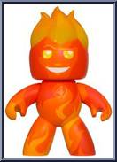 Human Torch from Marvel Mighty Muggs - Series 4 manufactured by Hasbro [Loose]