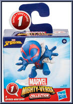 Spider-Man 2099 from Marvel Mighty-Verse - Series 1 manufactured by Hasbro [Front]