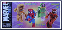 Thing / Spider-Man / Dr. Doom / Carnage from Marvel Minimates - Toys R Us 4-Packs manufactured by Diamond Select [Front]