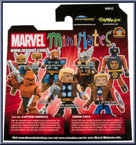 Thor (Armored) / Beta Ray Bill from Marvel Minimates - Wave 42 manufactured by Diamond Select [Back]