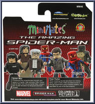 Spider-Man / Peter Parker from Marvel Minimates - Wave 46 - Amazing Spider-Man manufactured by Diamond Select [Back]