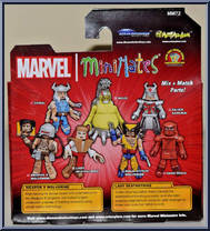 Silver Samurai / Hand Ninja from Marvel Minimates - Wave 72 - Wolverine manufactured by Diamond Select [Back]