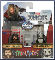 Darcy Lewis / Dark Elf from Marvel Minimates - Wave 53 - Thor - The Dark World manufactured by Diamond Select [Front]