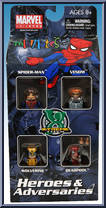 Heroes & Adversaries from Marvel Minimates - Exclusives manufactured by Diamond Select [Front]
