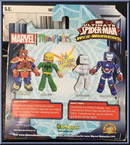 Iron Patriot / White Tiger from Marvel Minimates - Walgreens - Wave  6 manufactured by Diamond Select [Back]