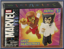 Lady Deathstrike / Patch from Marvel Minimates - Wave  9 manufactured by Diamond Select [Front]