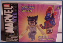 Masked Spider-Man / Civilian Logan Action Figure