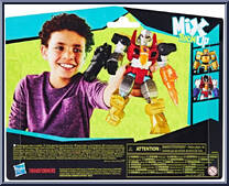 Megatron from Marvel - Mix Mashers - Transformers manufactured by Hasbro [Back]