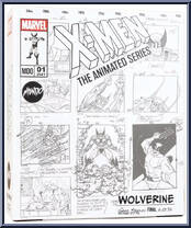 Wolverine from Marvel - X-Men Animated manufactured by Mondo [Front]