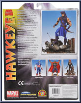 Hawkeye from Marvel Select - Exclusives - Disney Store manufactured by Diamond Select [Back]