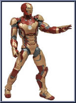 Iron Man MK42 from Marvel Select - Iron Man 3 manufactured by Diamond Select [Loose]