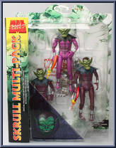 Skrull Multi-Pack from Marvel Select - Basic Series manufactured by Diamond Select [Front]