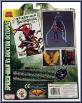 Spider-Man vs Doctor Octopus from Marvel Select - Basic Series manufactured by Diamond Select [Back]