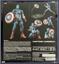 Captain America from Marvel - Fighting Armor manufactured by Sentinel [Back]