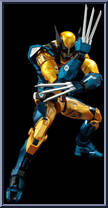 Wolverine from Marvel - Fighting Armor manufactured by Sentinel [Loose]