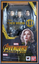 Black Widow from Marvel - S.H. Figuarts - Avengers Infinity War manufactured by Bandai [Front]