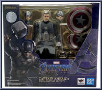 Captain America (Final Battle) Edition from Marvel - S.H. Figuarts - Avengers Endgame manufactured by Bandai [Front]