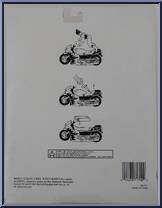 Wolverine from Marvel - Mystery Bump & Go Motorcycles manufactured by Soma [Back]