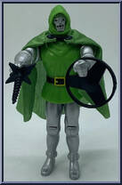 Dr. Doom (Rotating Power Driven Weapons) from Marvel - Super Heroes - Series 1 manufactured by Toy Biz [Loose]