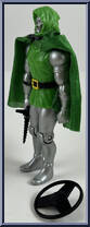 Dr. Doom (Rotating Power Driven Weapons) from Marvel - Super Heroes - Series 1 manufactured by Toy Biz [Loose]