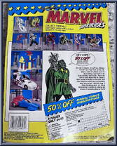 Dr. Doom (Rotating Power Driven Weapons) from Marvel - Super Heroes - Series 1 manufactured by Toy Biz [Back]