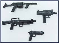 Punisher (Full Weapon Arsenal) from Marvel - Super Heroes - Series 5 manufactured by Toy Biz [Loose]