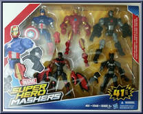 Civil War 5-Pack. War Machine, Falcon, Iron Man, Black Panther, Captain America Action Figure