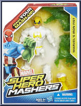 Iron Fist from Marvel Super Hero Mashers - Basic Series manufactured by Hasbro [Front]