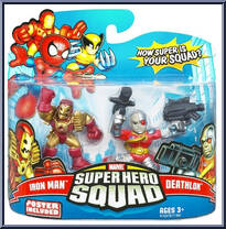 Iron Man 2020 & Deathlok from Marvel Super Hero Squad - Series 15 manufactured by Hasbro [Front]