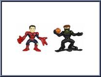 Spider-Man & New Goblin from Marvel Super Hero Squad - Spider-Man Series 1 manufactured by Hasbro [Loose]