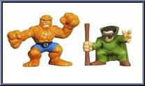 The Thing & Mole Man from Marvel Super Hero Squad - Series  4 manufactured by Hasbro [Loose]