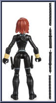 Black Widow from Marvel Toybox - Basic Series manufactured by Disney [Loose]