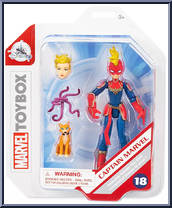 Captain Marvel from Marvel Toybox - Basic Series manufactured by Disney [Front]