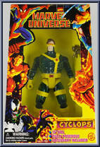 Cyclops from Marvel Universe - 10" Scale - Series  5 manufactured by Toy Biz [Front]