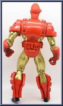 Iron Man (Steel-Tech) from Marvel Universe - Metal Warriors manufactured by Toy Biz [Loose]