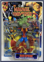Man-Spider from Marvel Universe - 5" Scale - Series 11 manufactured by Toy Biz [Front]