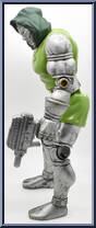 Ultra Dr. Doom from Marvel Universe - Metal Warriors manufactured by Toy Biz [Loose]