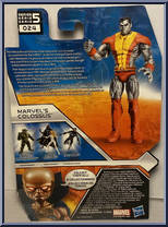 Colossus from Marvel Universe - Fury Files - Wave 24 manufactured by Hasbro [Back]