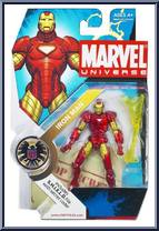 Iron Man from Marvel Universe - Fury Files - Wave  1 manufactured by Hasbro [Front]