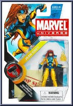Jean Grey from Marvel Universe - Fury Files - Wave  6 manufactured by Hasbro [Front]