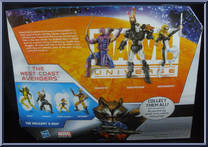 West Coast Avengers from Marvel Universe - Fury Files - Box Sets manufactured by Hasbro [Back]