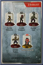 Deadpool from Marvel - Domez - Zombies manufactured by Zag Toys [Back]