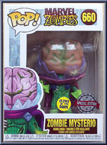 Zombie Mysterio (Glows in the Dark) from Marvel Zombies - Pop! Vinyl Figures manufactured by Funko [Front]