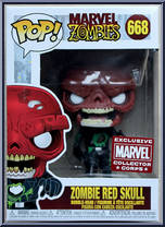 Zombie Red Skull from Marvel Zombies - Pop! Vinyl Figures manufactured by Funko [Front]